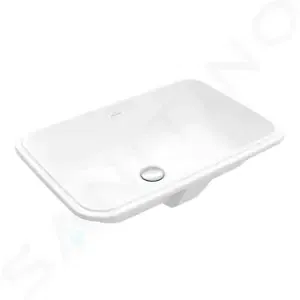 VILLEROY & BOCH Architectura Vestavné umyvadlo, 560x360 mm, bez přepadu, alpská bílá 5A776101