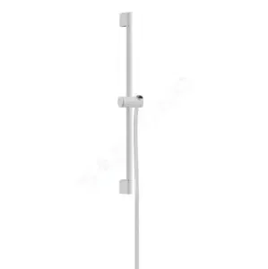 HANSGROHE Unica Sprchová tyč 96 cm, se sprchovou hadicí, matná bílá 24401700