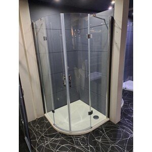 GELCO Výprodej LEGRO Čtvrtkruhový sprchový kout 1000x1000 čiré sklo, GL5510 GL5510VYPRODEJ
