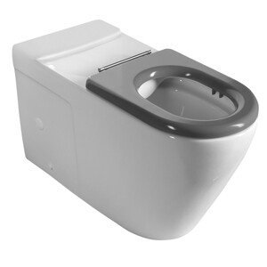 SAPHO MEDIC RIMLESS WC mísa pro kombi, spodní/zadní odpad, bílá MC102-111