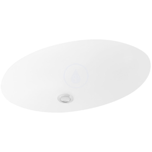 VILLEROY & BOCH Evana Vestavné umyvadlo s přepadem, 615x415 mm, bílá 61440001