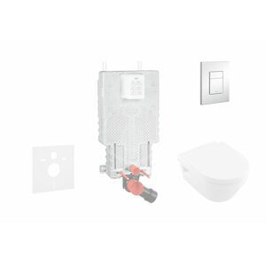 GROHE Uniset Sada pro závěsné WC + klozet a sedátko Villeroy & Boch 38643SET-KB