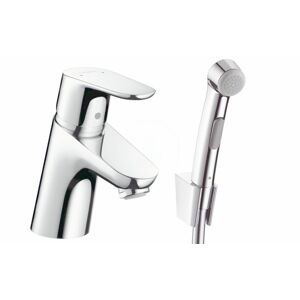 HANSGROHE Focus E2 Souprava pákové baterie 70 s bidetovou sprškou a sprchovou hadicí, chrom 31926000