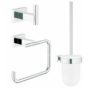 Grohe Essentials Cube Sada doplňků, chrom 40757001