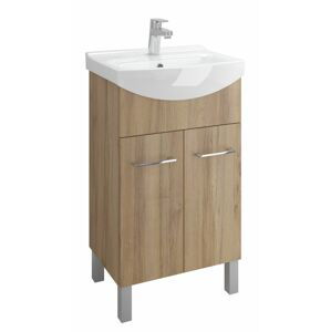 CERSANIT WASHBASIN CAB OLIVIA 60 WALNUT DSM FSC MIX CREDIT SGSCH-COC-007574 S543-017-DSM