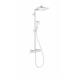 HANSGROHE Crometta Sprchový set E 240 Showerpipe s termostatem, EcoSmart 9 l/min, chrom 27281000