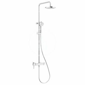 KLUDI Logo Sprchový set Dual Shower System s baterií, 200 mm, chrom 6808505-00