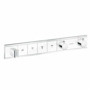 HANSGROHE RainSelect Baterie pod omítku pro 4 spotřebiče, bílá/chrom 15357400