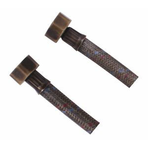 SAPHO Flexibilní nerezová hadice FxF 1/2"x1/2", 40 cm, bronz 33413