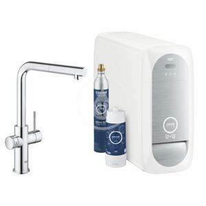 GROHE Blue Home Dřezová baterie Connected, s chladícím zařízením a filtrací, chrom 31539000