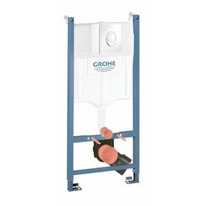 GROHE Rapid SL Předstěnový instalační prvek pro závěsné WC, nádržka GD2, ovládací tlačítko Skate Air, chrom 38745001