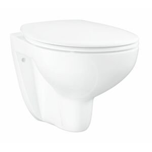 GROHE Bau Ceramic Závěsné WC se sedátkem SoftClose, rimless, alpská bílá 39351000