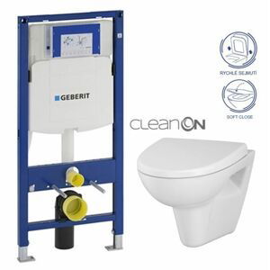 Geberit Duofix WC CERSANIT PARVA NEW + SEDÁTKO 111.300.00.5 PA1