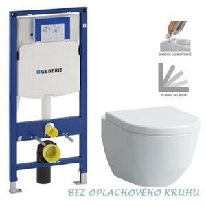 GEBERIT Duofix bez tlačítka + WC LAUFEN PRO RIMLESS + SEDÁTKO 111.300.00.5 LP1