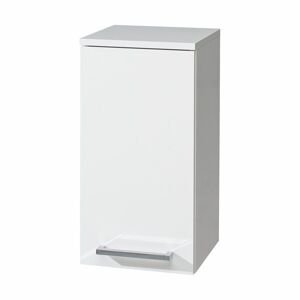 MEREO Bino koupelnová skříňka horní, 63 cm, pravá, bílá CN666