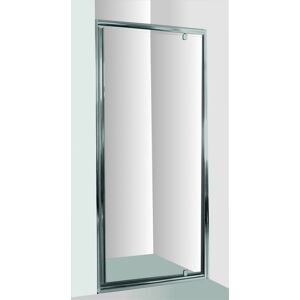HOPA Sprchové dveře do niky SMART ALARO BARVA rámu Chrom/Leštěný hliník (ALU), Rozměr A 90 cm, Směr zavírání Univerzální Levé / Pravé, Výplň Čiré bezpečnostní sklo 6 mm OLBALA90CCBV