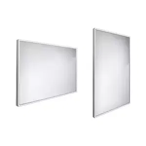 Nimco zrcadlo LED 1000 x 700 Model 13000 hliníkový rám ZP 13004 ZP 13004