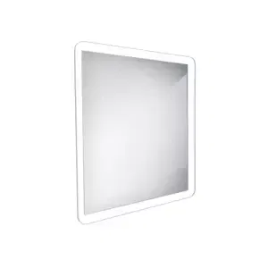 Nimco zrcadlo LED 600 x 600 Model 19000 hliníkový rám ZP 19066 ZP 19066