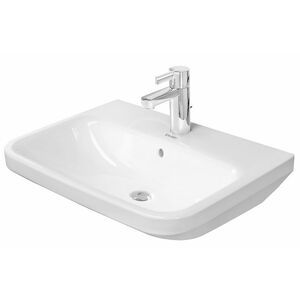 DURAVIT DuraStyle Umyvadlo 650x440 mm, s přepadem, s otvorem pro baterii, bílá 2319650000