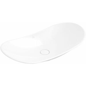 VILLEROY & BOCH My Nature Umyvadlo na desku 810x410 mm, bez otvoru pro baterii, bílá 411080R1