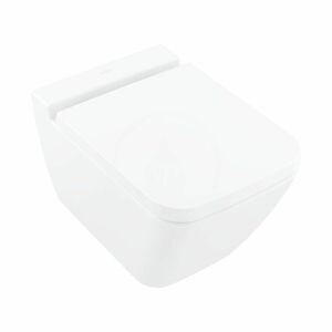 VILLEROY & BOCH Finion Závěsné WC, DirectFlush, CeramicPlus, alpská bílá 4664R0R1