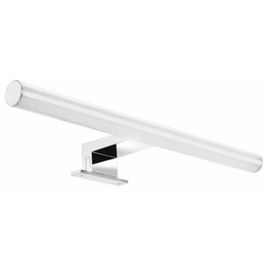 AQUALINE KRONAS LED svítidlo, 6W, 230V, 400x40x100mm, plast, chrom KA400