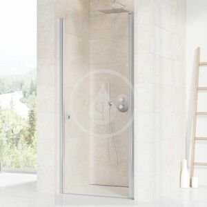 RAVAK Chrome Sprchové dveře, 875-905 mm, lesklý hliník/čiré sklo 0QV70C00Z1