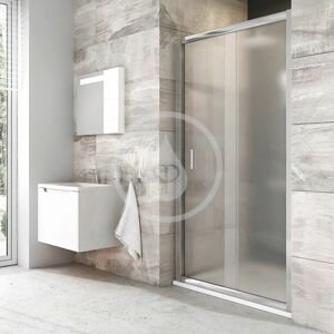 RAVAK Blix Sprchové dveře, 1170-1210 mm, lesklý hliník/sklo Grape 0PVG0C00ZG