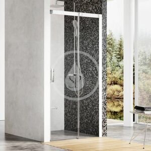 RAVAK Matrix Sprchové dveře dvoudílné MSD2-100 R, 975-1015 mm, bílá/čiré sklo 0WPA0100Z1