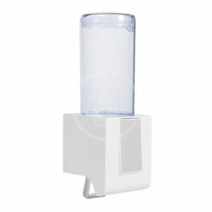 SANELA Plastové doplňky Dávkovač tekutého mýdla, 500 ml, bílá/čirá SLDN 10
