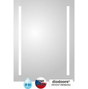 HOPA Zrcadlo s LED osvětlením LABE Rozměr A 60 cm, Rozměr B 3 cm, Rozměr C 80 cm ZRLABE8060