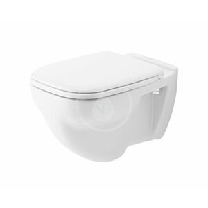 DURAVIT D-Code Závěsné WC, ploché splachování, alpská bílá 22100900002