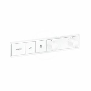 HANSGROHE RainSelect Baterie pod omítku pro 2 spotřebiče, matná bílá 15380700