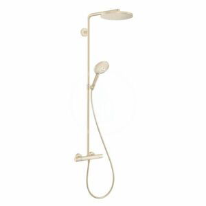 HANSGROHE Raindance Select S Sprchový set Showerpipe s termostatem, 3 proudy, kartáčovaný bronz 27633140