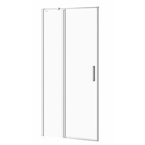 CERSANIT Kyvné dveře s pevným polem MODUO 90x195, levé, čiré sklo S162-005