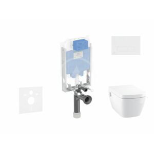 IDEAL STANDARD ProSys Set předstěnové instalace, sprchovací toalety a sedátka TECEone, tlačítka Oleas M2, Rimless, SoftClose, chrom ProSys80M SP129