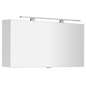 SAPHO CLOE galerka s LED osvětlením 100x50x18cm, bílá CE100-0030