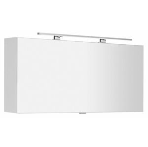 SAPHO CLOE galerka s LED osvětlením 120x50x18cm, bílá CE120-0030