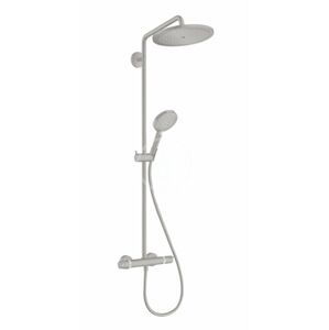 HANSGROHE Croma Select S Sprchový set Showerpipe 280 s termostatem, EcoSmart, kartáčovaný černý chrom 26891340