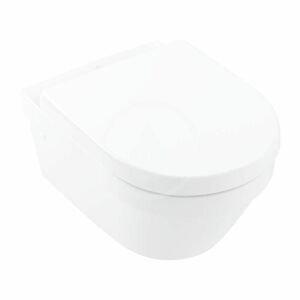 VILLEROY & BOCH Architectura Závěsné WC se sedátkem SoftClosing, DirectFlush, CeramicPlus, alpská bílá 4694HRR1