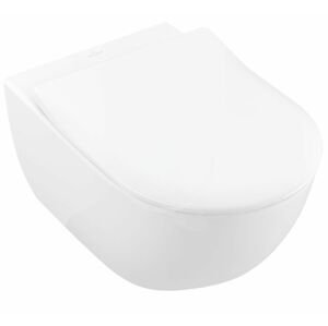 VILLEROY & BOCH Subway 2.0 Závěsné WC se sedátkem SoftClosing, DirectFlush, alpská bílá 5614R201
