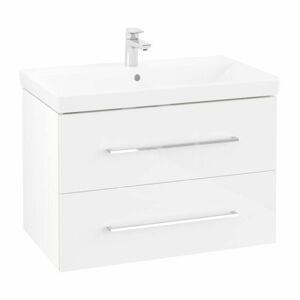 VILLEROY & BOCH Avento Umyvadlová skříňka, 780x514x452 mm, 2 zásuvky, Crystal White A89100B4