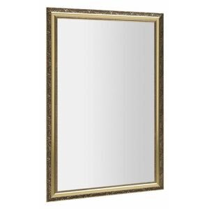 SAPHO BOHEMIA zrcadlo v dřevěném rámu 589x989mm, zlatá NL484