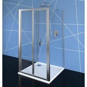 POLYSAN EASY třístěnný sprchový kout 700x900, skládací dveře, L/P varianta, čiré sklo EL1970EL3315EL3315