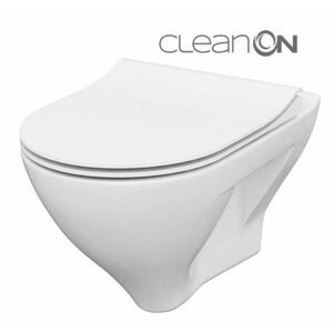 CERSANIT SET B291 závěsná mísa MILLE CLEAN ON včetně dur. sedátka SLIM S701-453