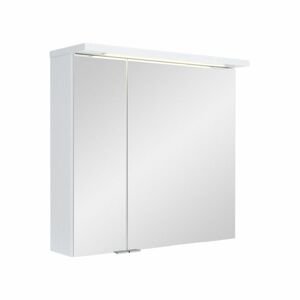 A-Interiéry Zrcadlová skříňka závěsná s LED osvětlením George W 60 ZS george w 60zs