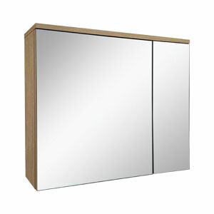 A-Interiéry Interiéry Zrcadlová skříňka závěsná bez osvětlení Lisabon 70 ZS lisabon 70zs