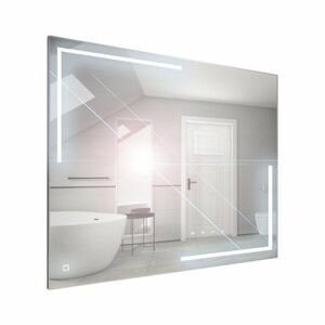 A-Interiéry Zrcadlo závěsné s pískovaným motivem a LED osvětlením Nika LED 3/80 nika led 3-80