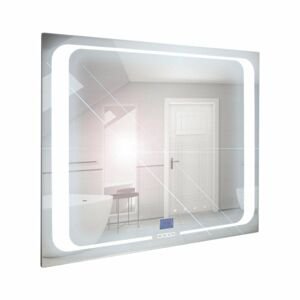 A-Interiéry Zrcadlo závěsné s pískovaným motivem a LED osvětlením Nika LED 4/80 nika led 4-80