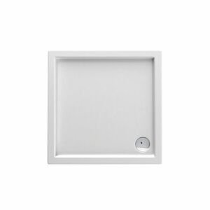 A-Interiéry Akrylátová sprchová vanička nízká čtverec Malaga N 041B (90x90x5,5 cm) malagan041b